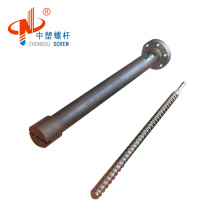 Mini screw barrel for plastic machine/D26mm single extruder screw barrel